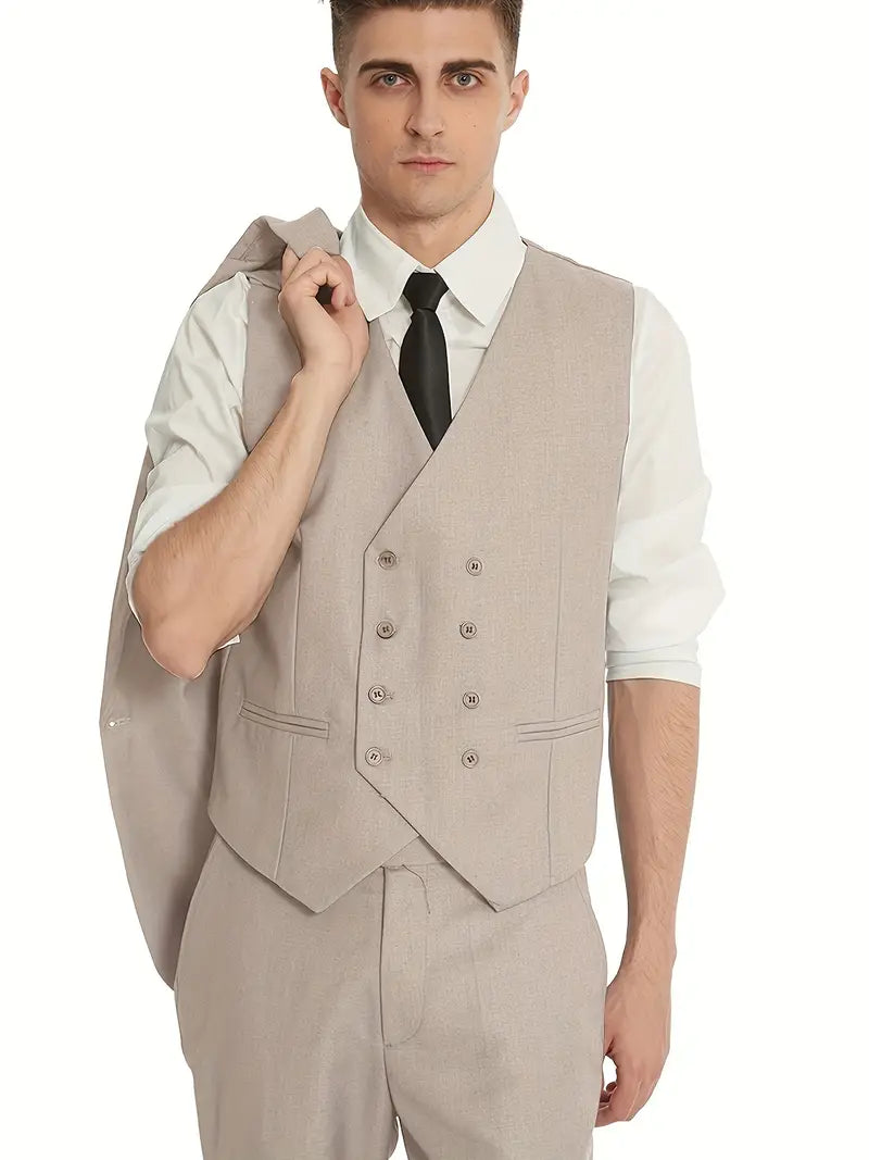 Costume 3 Pièces pour Homme - Élégance et Confort au Quotidien