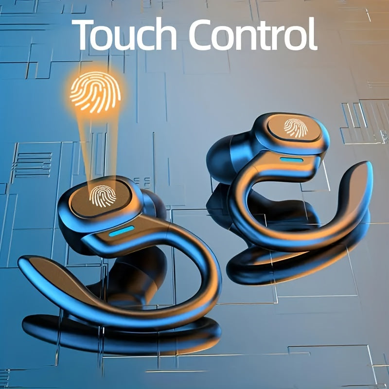 Écouteurs Bluetooth Étanches pour Athlètes - Ajustement Ergonomique et Autonomie de 6 Heures