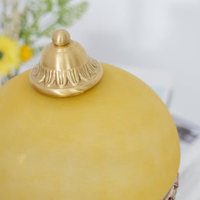 Lampe de Bureau en Laiton - Élégance Classique avec Détails Français