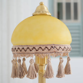 Lampe de Bureau en Laiton - Élégance Classique avec Détails Français