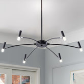 Lustre LED Moderne avec Têtes Réglables - Élégance et Efficacité Énergétique