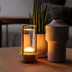 Lampe Sans Fil Élégante - Lumière Ajustable et Résistante à l'Eau