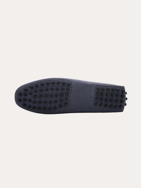 Mocassins en Suède Grise pour Hommes - Chic et Confortable pour Toutes Occasions