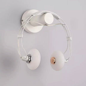 Lampe Murale LED Casque - Ambiance Musicale et Design Unique