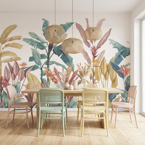 Tropical Scandi Wallpaper