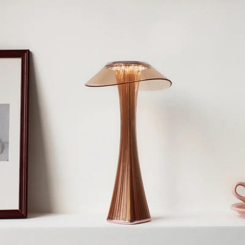 Lampe de Table Industrielle Sans Fil - Design Élégant et Luminosité Ajustable