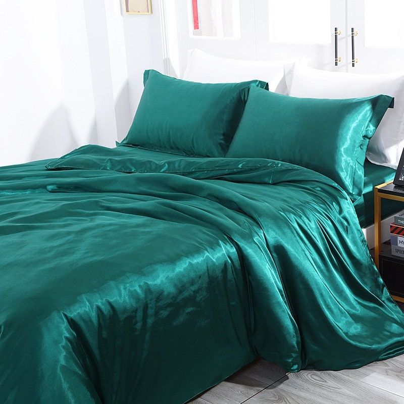 Ensemble de Literie en Soie - Luxe et Confort Ultime pour le Sommeil