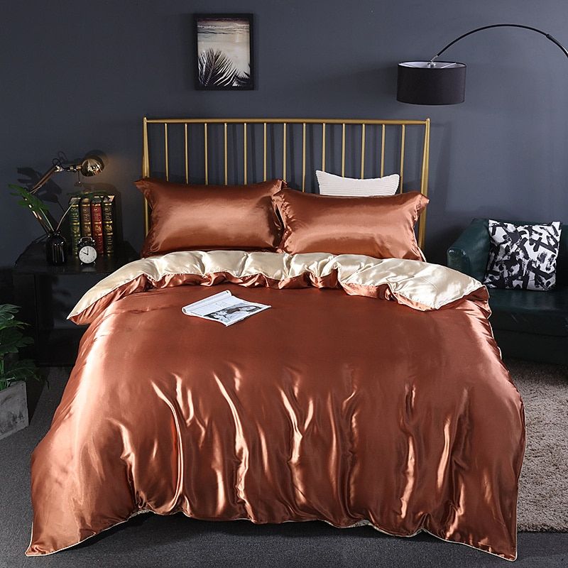 Ensemble de Literie en Soie - Luxe et Confort Ultime pour le Sommeil