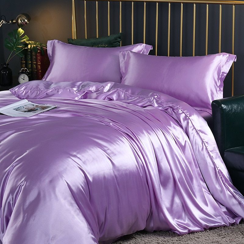 Ensemble de Literie en Soie - Luxe et Confort Ultime pour le Sommeil
