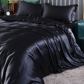 Ensemble de Literie Satin Coton - Confort Luxueux et Régulation de Température