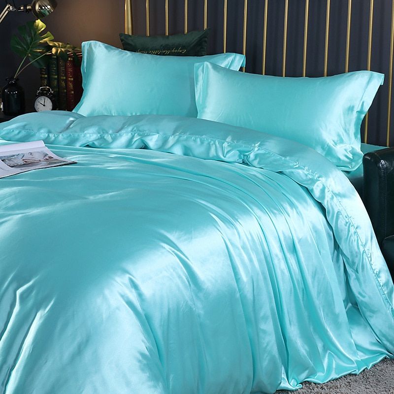 Ensemble de Literie en Soie - Luxe et Confort Ultime pour le Sommeil