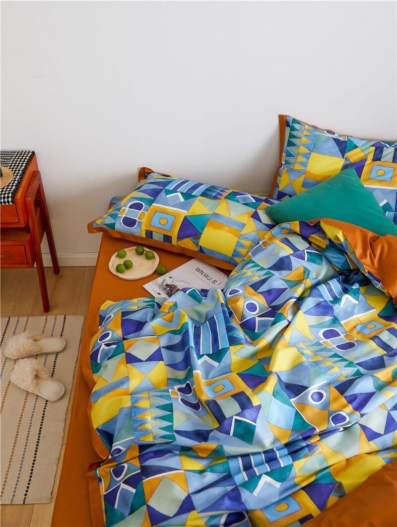 Ensemble de Couette en Coton Égyptien - Design Luxueux et Confort Inviting
