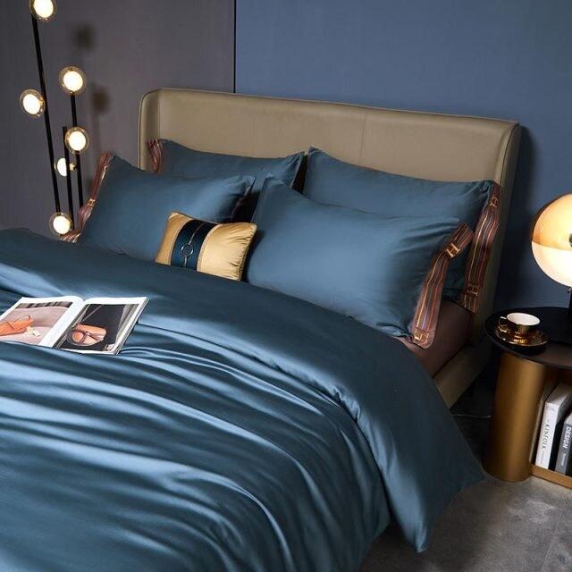 Housse de Couette en Coton Égyptien - Confort et Durabilité Inégalés