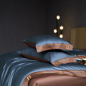 Housse de Couette en Coton Égyptien - Confort et Durabilité Inégalés