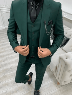 Costume Slim-Fit Élégant pour Hommes - Confort et Style pour Toutes Occasions