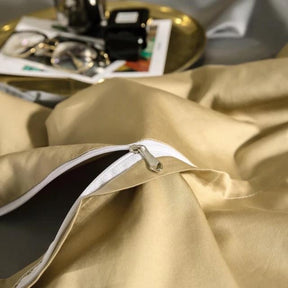 Ensemble de Literie en Coton Égyptien - Douceur et Design Raffiné pour Sommeil