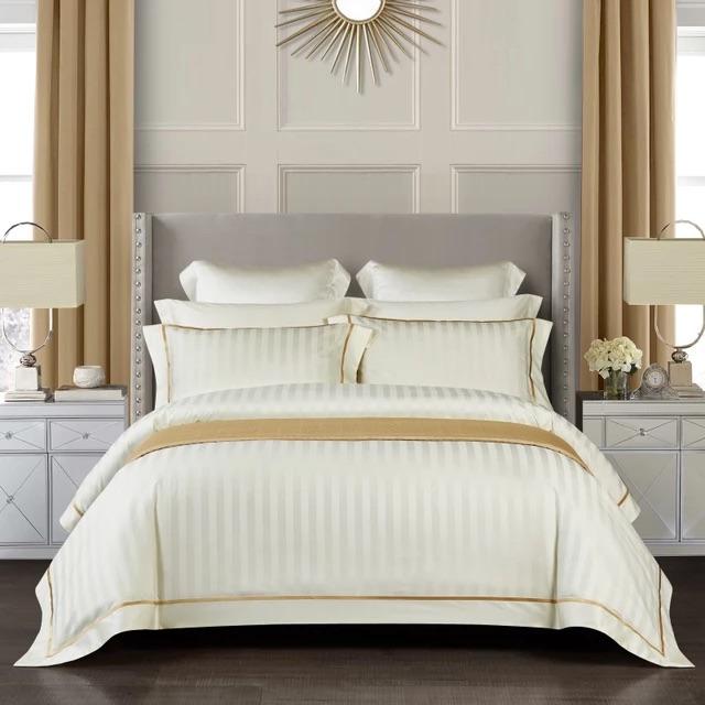 Housse de Couette en Coton Égyptien - Luxe et Confort Inégalés dans Votre Chambre