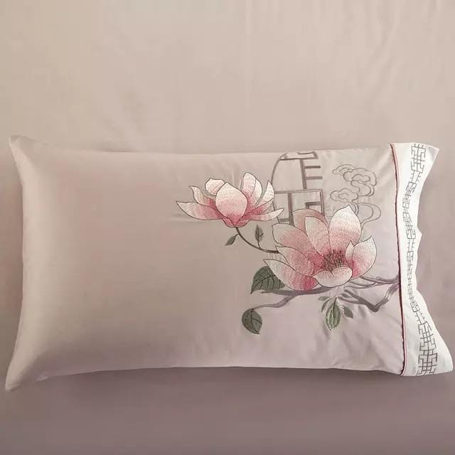 Ensemble de Literie en Coton Égyptien - Douceur et Élégance pour Votre Chambre