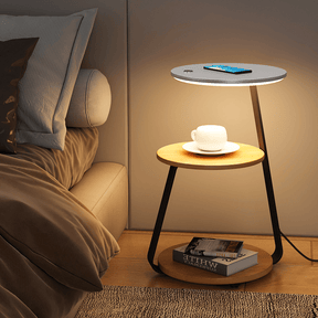 Table d'appoint Design Élégant - Rangement Pratique et Style Moderne