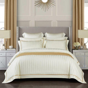 Housse de Couette en Coton Égyptien - Luxe et Confort Inégalés dans Votre Chambre