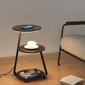 Table d'appoint Design Élégant - Rangement Pratique et Style Moderne