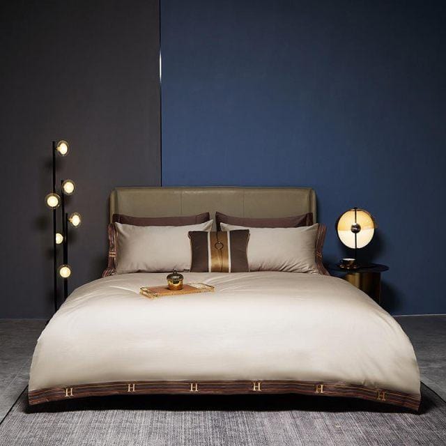 Housse de Couette en Coton Égyptien - Douceur et Durabilité Inégalées