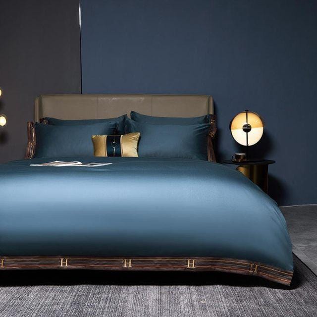 Housse de Couette en Coton Égyptien - Confort et Durabilité Inégalés