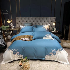 Ensemble de Couette en Coton Égyptien - Luxe et Confort Inégalés pour Votre Lit