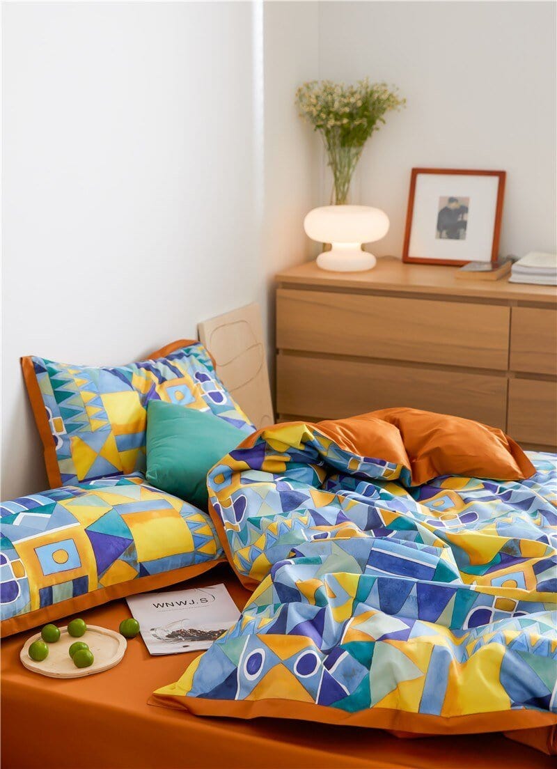 Ensemble de Couette en Coton Égyptien - Design Luxueux et Confort Inviting