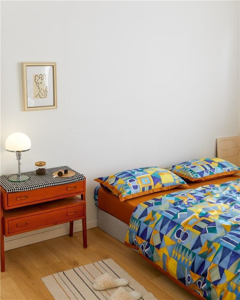 Ensemble de Couette en Coton Égyptien - Design Luxueux et Confort Inviting