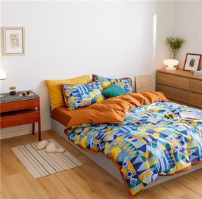 Ensemble de Couette en Coton Égyptien - Design Luxueux et Confort Inviting