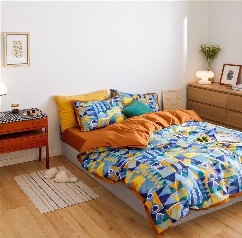 Ensemble de Couette en Coton Égyptien - Design Luxueux et Confort Inviting