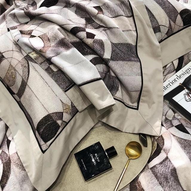 Ensemble de Linge de Lit en Coton Égyptien - Luxe et Confort Inégalés pour Dormir