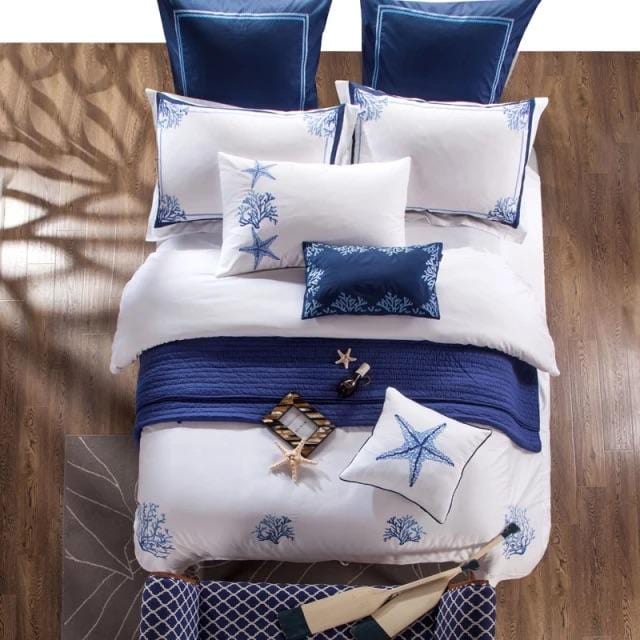 Ensemble de Literie en Coton Égyptien - Luxe et Confort Respirant pour Votre Chambre