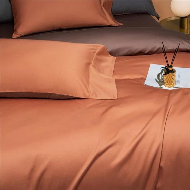 Ensemble de Literie en Coton Égyptien - Douceur, Durabilité et Design Réversible