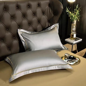 Ensemble de Literie en Coton Égyptien - Douceur et Design Raffiné pour Sommeil
