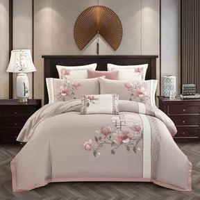 Ensemble de Literie en Coton Égyptien - Douceur et Élégance pour Votre Chambre