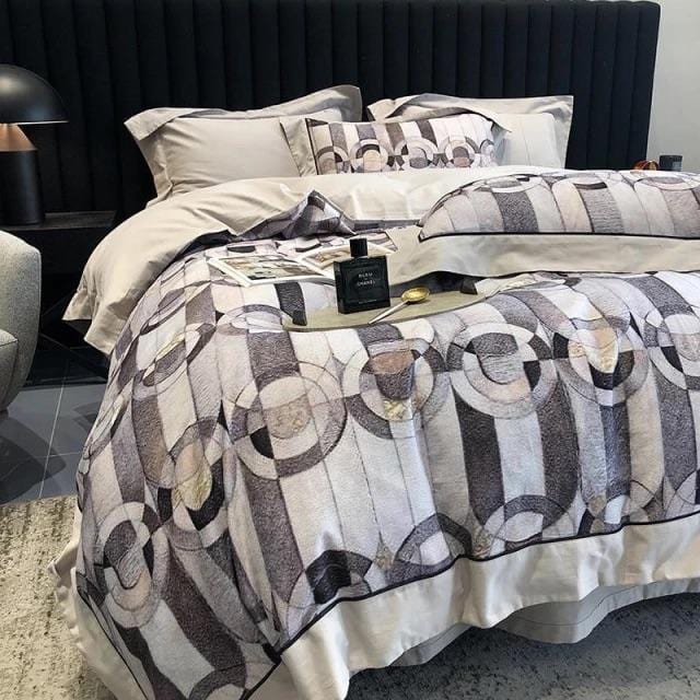 Ensemble de Linge de Lit en Coton Égyptien - Luxe et Confort Inégalés pour Dormir