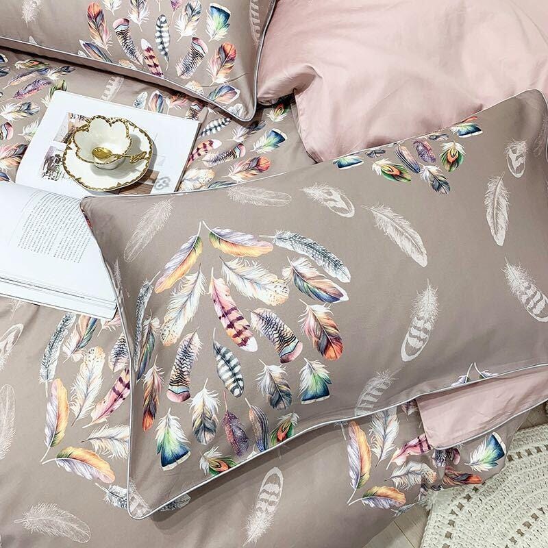 Ensemble de Couette en Coton Égyptien - Luxe et Confort Inégalé pour Votre Chambre