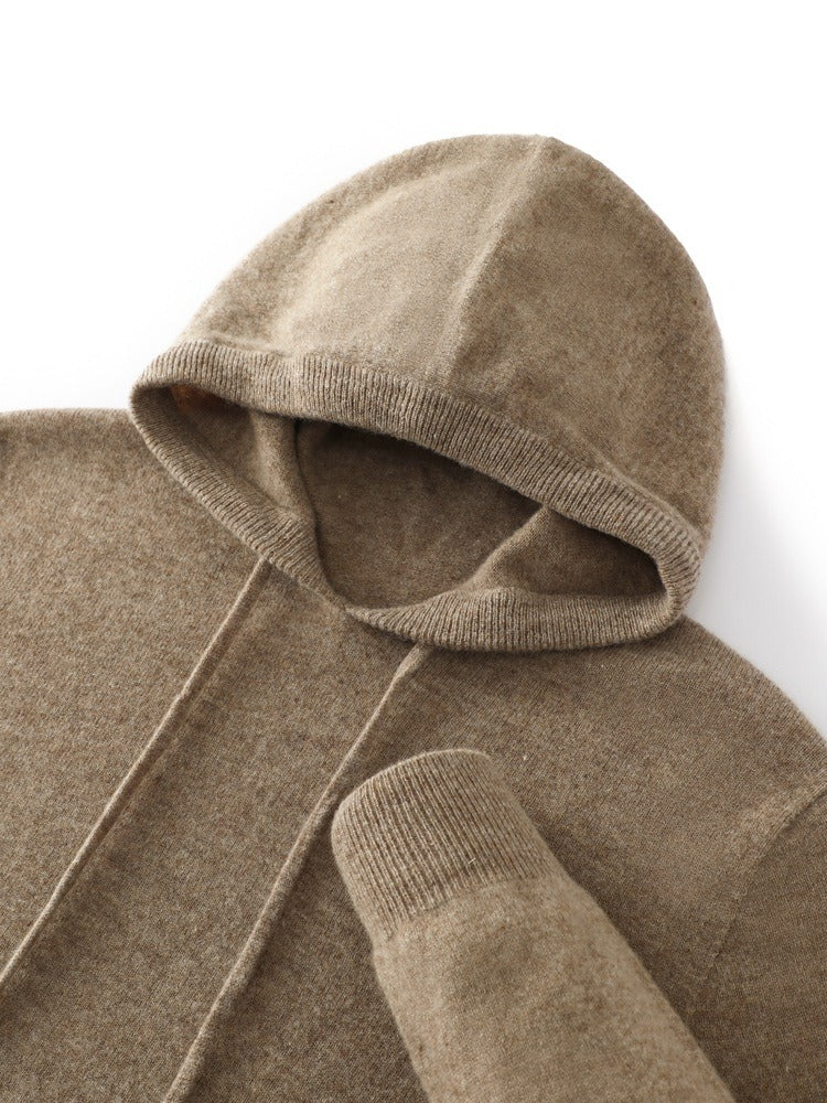 Hoodie en Cachemire pour Hommes - Confort Luxueux et Style Polyvalent