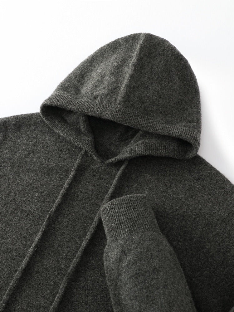 Hoodie en Cachemire pour Hommes - Confort Luxueux et Style Polyvalent