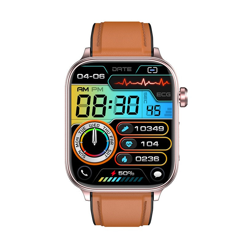 Montre Intelligente Santé avec GPS - Fonction SOS et Suivi de Glycémie