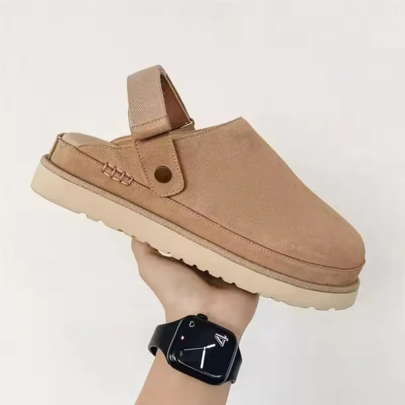Chaussons à Plateforme Doux pour Femmes - Confort Velouté et Semelle Antidérapante