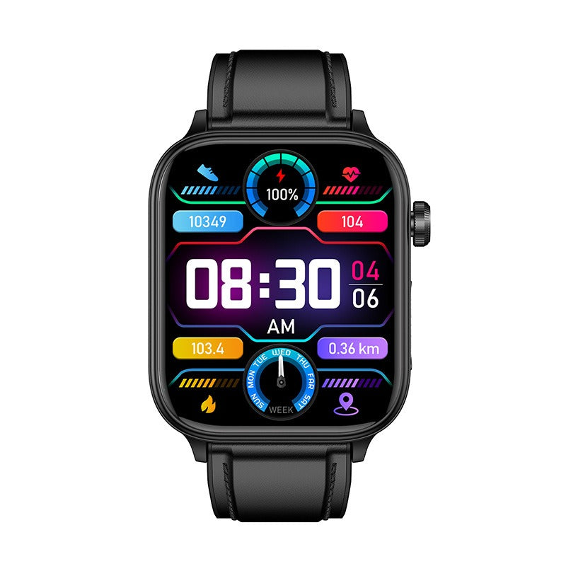 Montre Intelligente Santé avec GPS - Fonction SOS et Suivi de Glycémie