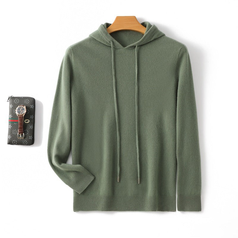 Hoodie en Cachemire pour Hommes - Confort Luxueux et Style Polyvalent