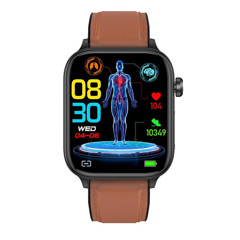 Montre Intelligente Santé avec GPS - Fonction SOS et Suivi de Glycémie