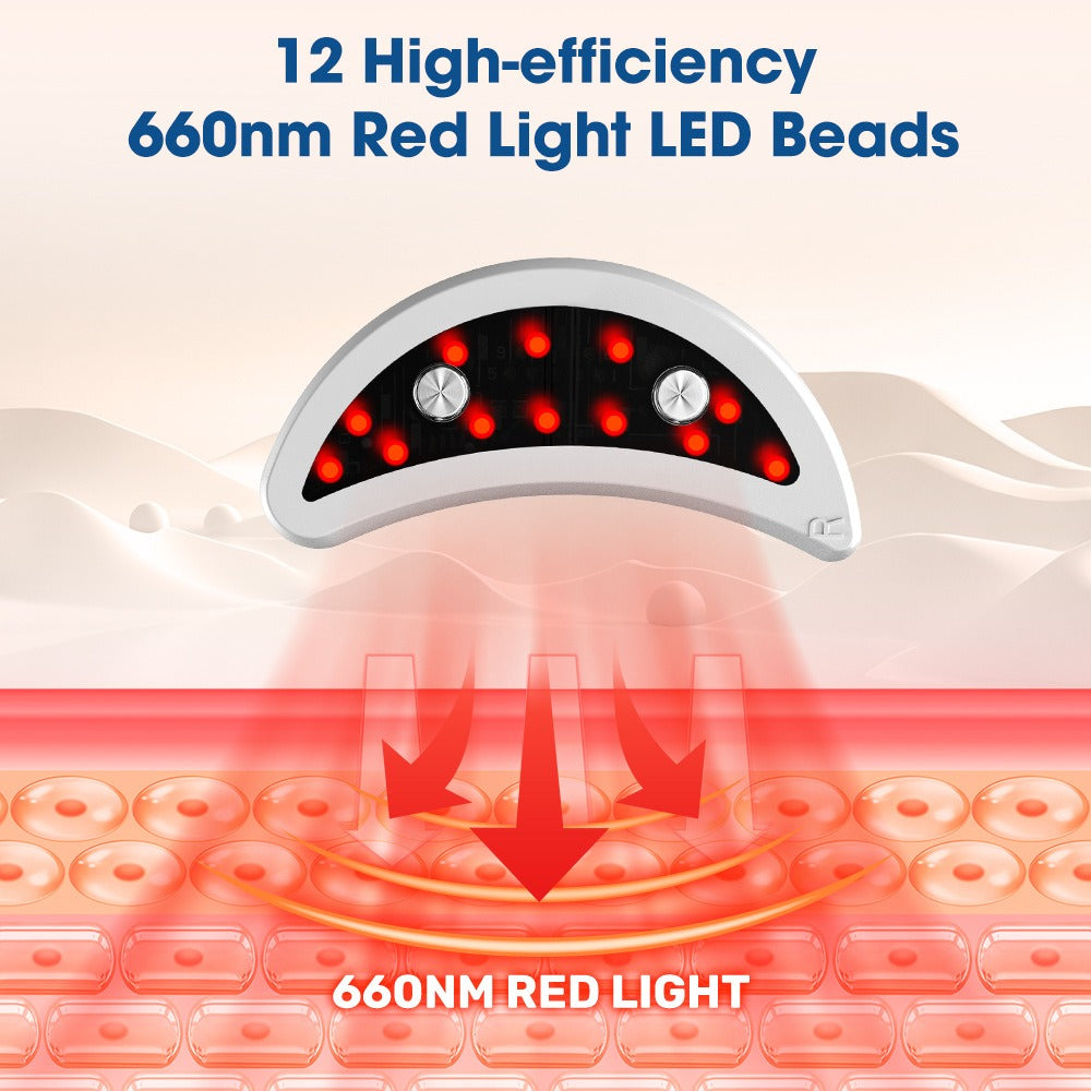 Dispositif de Thérapie Oculaire - Lumière LED et Microcourant Relaxants