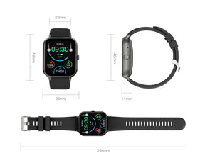 Montre de Fitness Intelligente - Suivi Sportif et Fréquence Cardiaque