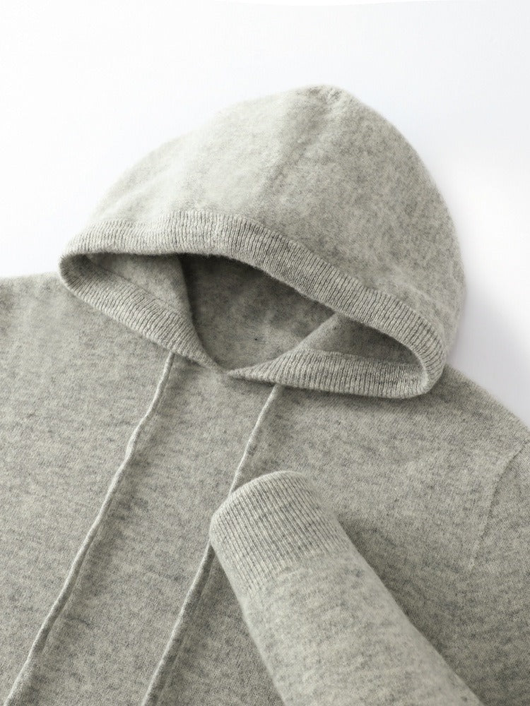Hoodie en Cachemire pour Hommes - Confort Luxueux et Style Polyvalent