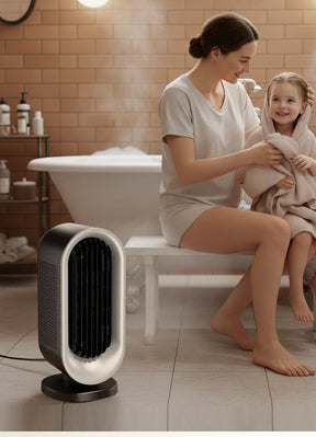 Chauffage Électrique Portable - Chaleur Rapide et Sécurisée pour Petites Pièces